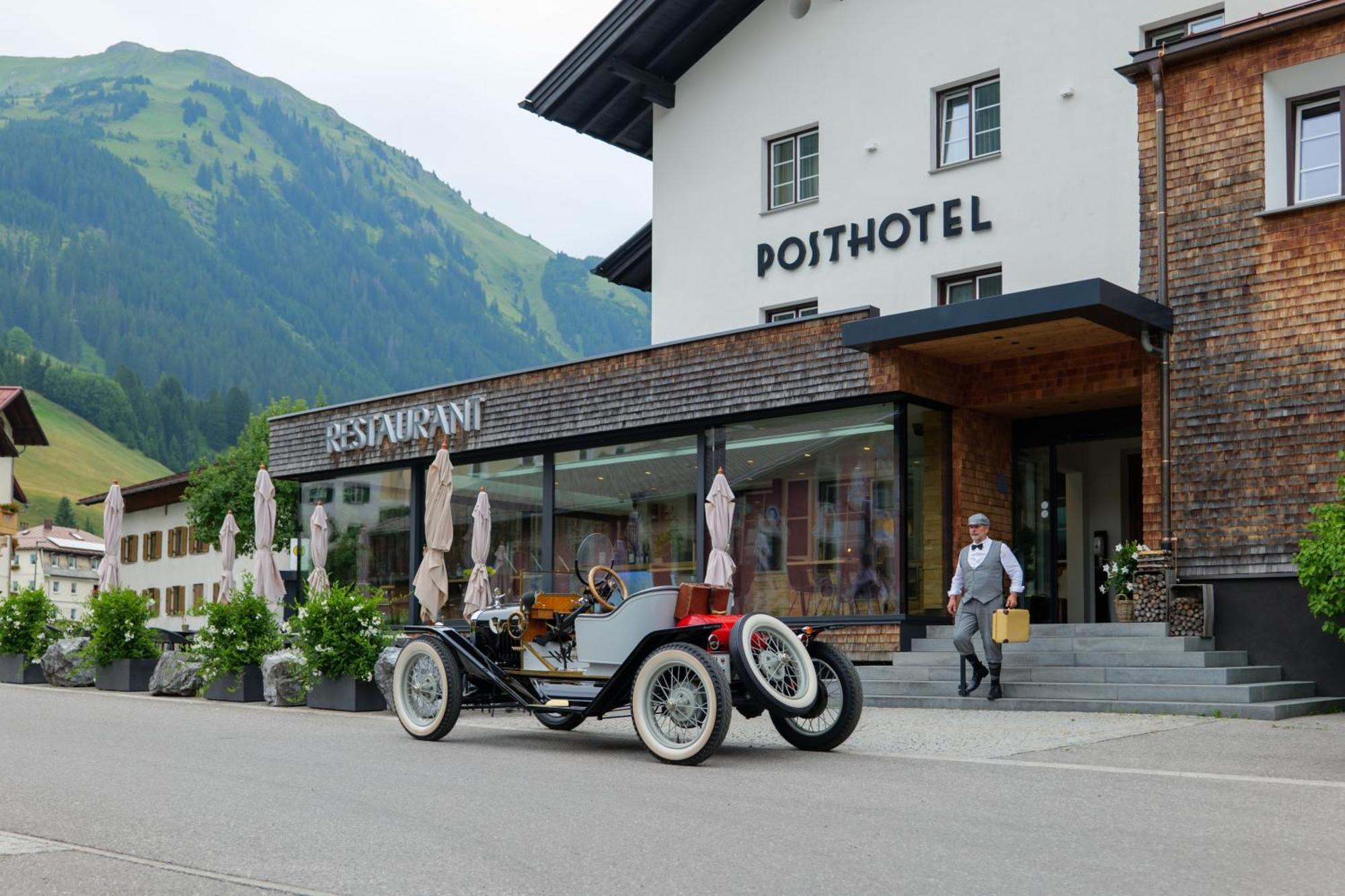 Posthotel Lechtal, Arlberg ホルツガウ エクステリア 写真